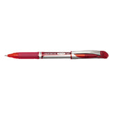 Pentel Energel XM Gel Rollerball Pen 0.7mm Tip 0.35mm Line Red (Pack 12) - BL57-BO